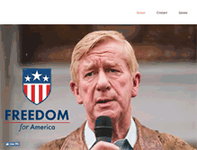 Tablet Screenshot of freedomforamerica.us